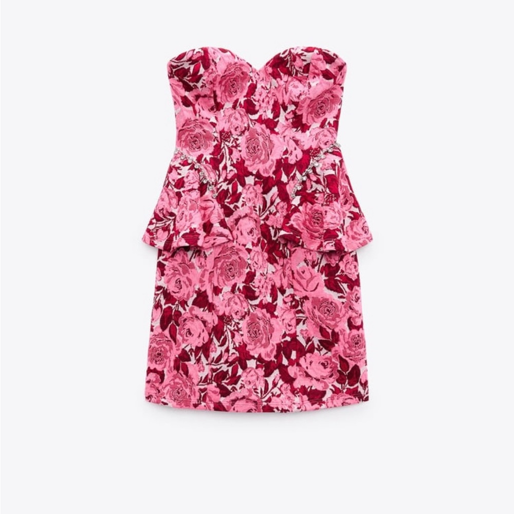 Zara sweetheart dress NWT Size S